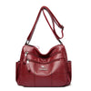 Genuine Purse Women Bag Designer Shoulder Crossbody Messenger Bag-Handbags-Arimonz-Burgundy-Arimonz