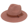 Grass Knitted Straw Panama Sun Hat Breathable Leisure Jazz Hat-Summer Hats-Arimonz-Arimonz