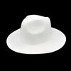 Grass Knitted Straw Panama Sun Hat Breathable Leisure Jazz Hat-Summer Hats-Arimonz-White-Arimonz