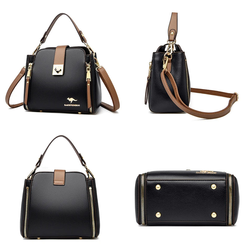 Handbag Purse Women Bag Shoulder Crossbody Messenger Small Tote Bag-Handbags-Arimonz-Arimonz