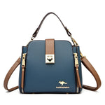 Handbag Purse Women Bag Shoulder Crossbody Messenger Small Tote Bag-Handbags-Arimonz-Lake blue-Arimonz