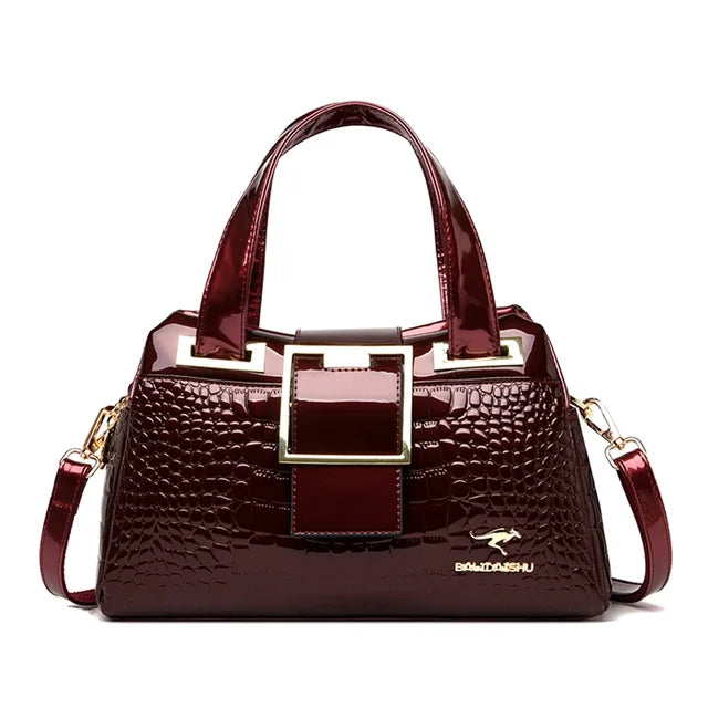 Handbag Purses Crossbody Bags for Women Shoulder Bags Casual Tote Bag-Handbags-Arimonz-Burgundy-Arimonz