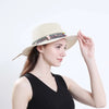 Handmade Straw Summer Sun Beach Hat Western Cowboy Style Hat-Summer Hats-Arimonz-Arimonz
