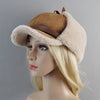 High Quality Real Fur Hat Lamb Wool Winter Bomber Hats Earflaps Cap-Winter Hats-Arimonz-Arimonz
