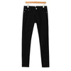High Waist Back Zipper Pencil Stretch Denim Skinny Jeans Pants-Skinny Jeans-Arimonz-Black-S-Arimonz