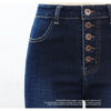 High Waist Jeans For Women Stretchy Button Fly Denim Skinny Pants-Home-Arimonz-Arimonz