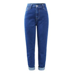 High Waist Mom Jeans Women Denim Harem Pants Trousers Jean For Women-Skinny Jeans-Arimonz-blue-24-Arimonz