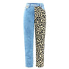 High Waist Mom Jeans Women Denim Harem Pants Trousers Jean For Women-Skinny Jeans-Arimonz-leapard-24-Arimonz