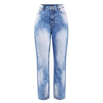 High Waist Mom Jeans Women Denim Harem Pants Trousers Jean For Women-Skinny Jeans-Arimonz-washed-24-Arimonz