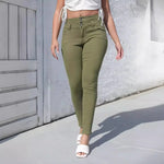 High Waist Skinny Denim Jeans Pencil Pants for Women-Skinny Jeans-Arimonz-Arimonz