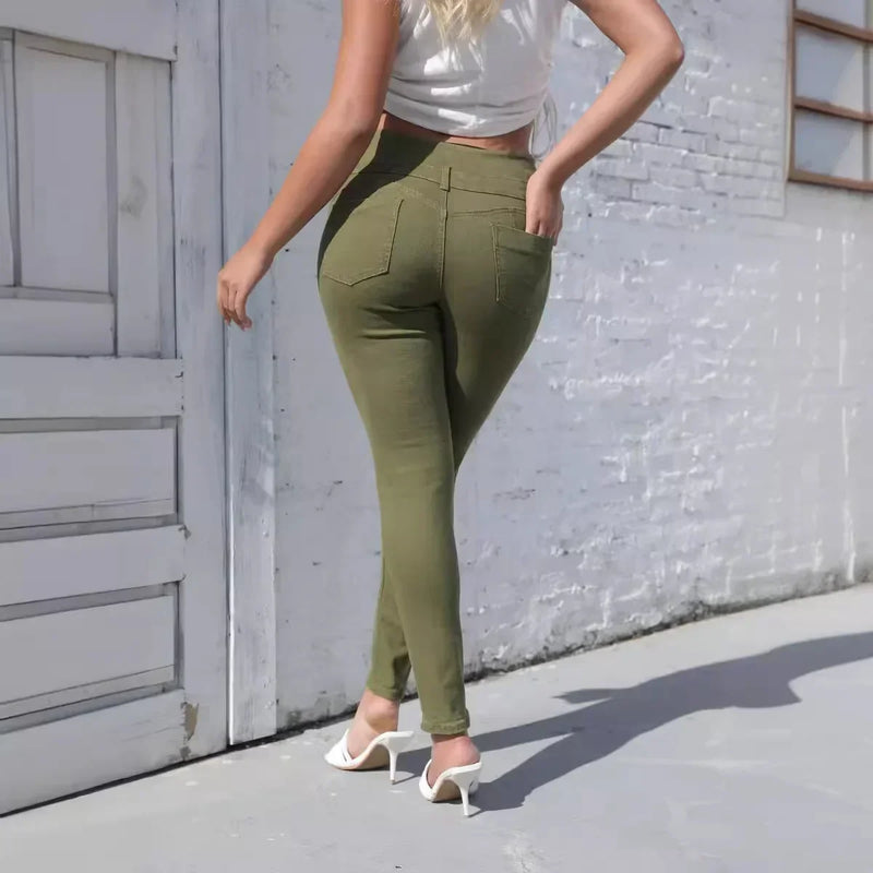 High Waist Skinny Denim Jeans Pencil Pants for Women-Skinny Jeans-Arimonz-Arimonz