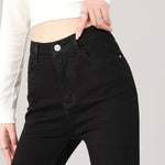 High Waist Stretch Slim Pants Casual Skinny Jeans Female Pencil Denim-Skinny Jeans-Arimonz-black-25-Arimonz
