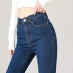 High Waist Stretch Slim Pants Casual Skinny Jeans Female Pencil Denim-Skinny Jeans-Arimonz-Blue-25-Arimonz