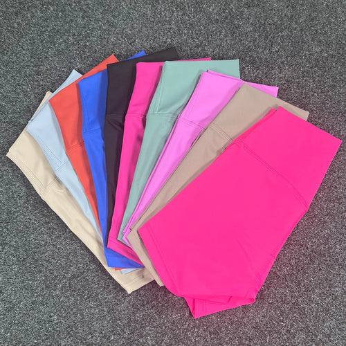 High Waist Yoga Shorts Fitness Running Cycling Quick Drying Shorts-Shorts-Arimonz-Arimonz