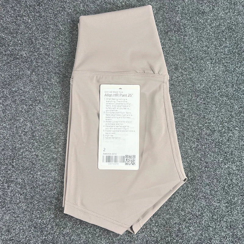 High Waist Yoga Shorts Fitness Running Cycling Quick Drying Shorts-Shorts-Arimonz-Arimonz