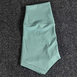 High Waist Yoga Shorts Fitness Running Cycling Quick Drying Shorts-Shorts-Arimonz-Mysterious Green-10-Arimonz