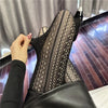 Hollowed Lace Mesh Stockings Bottomed Pantyhose Classic Tights-Socks & Tights-Arimonz-Arimonz
