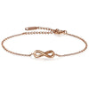 Infinity Stainless Steel Adjustable Bracelet and Anklet for Women-Anklets-Arimonz-Rose Gold-Arimonz