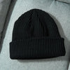 Knitted Hat Solid Skuilles Beanies Dad Cap Thick Warm Ski Beanies Caps-Winter Hats-Arimonz-Black-Arimonz