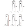 Lace Silicone Latex Stockings Ladies Black Faux Leather Thigh High-Socks & Tights-Arimonz-Arimonz