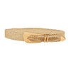 Ladies Braided Belts Irregular Metal Buckle Girdle Adjustable Belt-Belts-Arimonz-Gold-Arimonz
