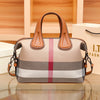 Lady Handbag Plaid Canvas Women Messenger Shoulder Bag Crossbody Bag-Handbags-Arimonz-Arimonz