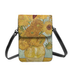 Leather Mobile Phone Bag Starry Night Over Rhone Business Vintage Bag-Arimonz-2-Mini(Max Length<20cm/7.8")-Arimonz