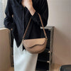 Leather Saddle Armpit Bags for Women Versatile Shoulder Crossbody Bag-Handbags-Arimonz-Arimonz