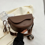 Leather Saddle Armpit Bags for Women Versatile Shoulder Crossbody Bag-Handbags-Arimonz-Coffee-Arimonz