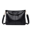 Leather Women Handbags Messenger Bag Shoulder Crossbody Bags For Women-Handbags-Arimonz-BLACK-Arimonz