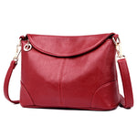 Leather Women Handbags Messenger Bag Shoulder Crossbody Bags For Women-Handbags-Arimonz-Arimonz