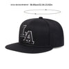 Letter Embroidery Hip Hop Hat Adjustable Outdoor Travel Snapback Hat-Women's Caps-Arimonz-Arimonz
