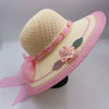 Linen Big Brim Ultraviolet Sunscreen Summer Beach Bucket Hat-Summer Hats-Arimonz-Pink-Free size-Arimonz