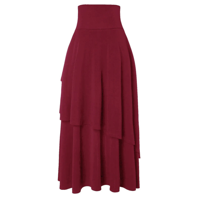 Long Skirt Summer Seaside Resort Beach Skirt Hollow Woven Split Skirt-Skirts-Arimonz-Arimonz