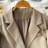 Long Sleeved Blazer Wide Leg Pants Two Pcs Set Fashion Commuter Suit-Wear To Work Sets-Arimonz-Arimonz