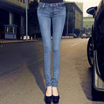 Low Waist Women Skinny Stretch Pencil Pants Jeans-Skinny Jeans-Arimonz-Arimonz