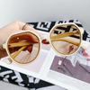 Luxury Geometric Sunglasses Vintage Fashion Big Frame Sunshades-Sunglasses-Arimonz-Arimonz