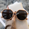 Luxury Geometric Sunglasses Vintage Fashion Big Frame Sunshades-Sunglasses-Arimonz-Arimonz