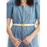 Metal Nail Buckle Belt Shirt Belt Women Belt Jean Waist Dress Belt-Belts-Arimonz-Arimonz
