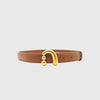 Metal Nail Buckle Belt Shirt Belt Women Belt Jean Waist Dress Belt-Belts-Arimonz-Brown Gold-Arimonz