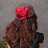 Mexican Style Ethnic Vintage Embroidery Flowers Hat Women Beanies Hat-Women's Caps-Arimonz-Arimonz