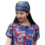 Mexican Style Ethnic Vintage Embroidery Flowers Hat Women Beanies Hat-Women's Caps-Arimonz-Blue-Arimonz