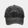 Mountain Range Embroidery Baseball Caps Adjustable Snapback-Women's Caps-Arimonz-Arimonz