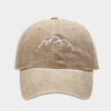 Mountain Range Embroidery Baseball Caps Adjustable Snapback-Women's Caps-Arimonz-Arimonz