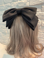 Multi Layer Bow Hair Pin Barrettes Fashion Hair Clip Hair Accessories-Hair Accessories-Arimonz-Black-Arimonz