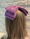 Multi Layer Bow Hair Pin Barrettes Fashion Hair Clip Hair Accessories-Hair Accessories-Arimonz-Purple-Arimonz
