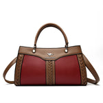 Multi Layered Women Handbag Soft Leather Messenger Bag Crossbody Bag-Handbags-Arimonz-Arimonz