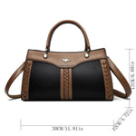 Multi Layered Women Handbag Soft Leather Messenger Bag Crossbody Bag-Handbags-Arimonz-Arimonz