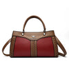 Multi Layered Women Handbag Soft Leather Messenger Bag Crossbody Bag-Handbags-Arimonz-Red-Arimonz