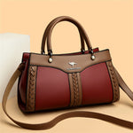 Multi Layered Women Handbag Soft Leather Messenger Bag Crossbody Bag-Handbags-Arimonz-Arimonz